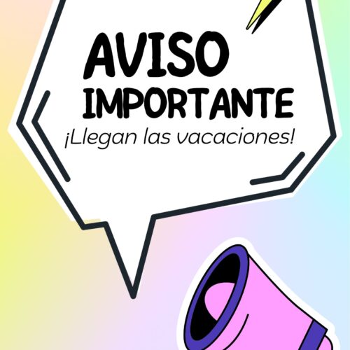 LLEGARON LAS VACACIONES
