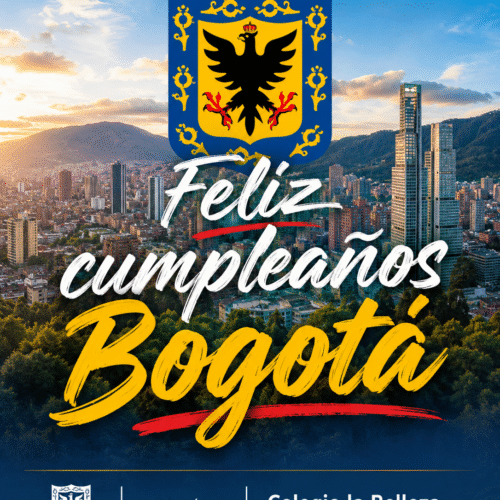 Feliz cumpleaños Bogotá